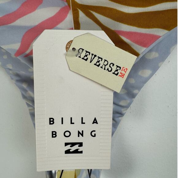 NWT Billabong Women's Tropic Jungle Maya Isla Skimpy Coverage Bikini Bottom M - Picture 6 of 12
